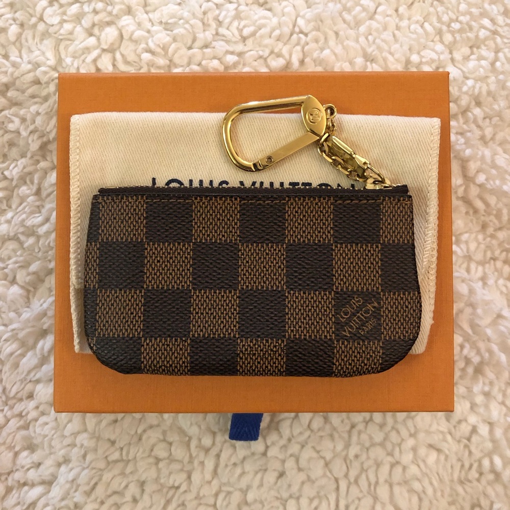 Damier Ebene LV Key Pouch